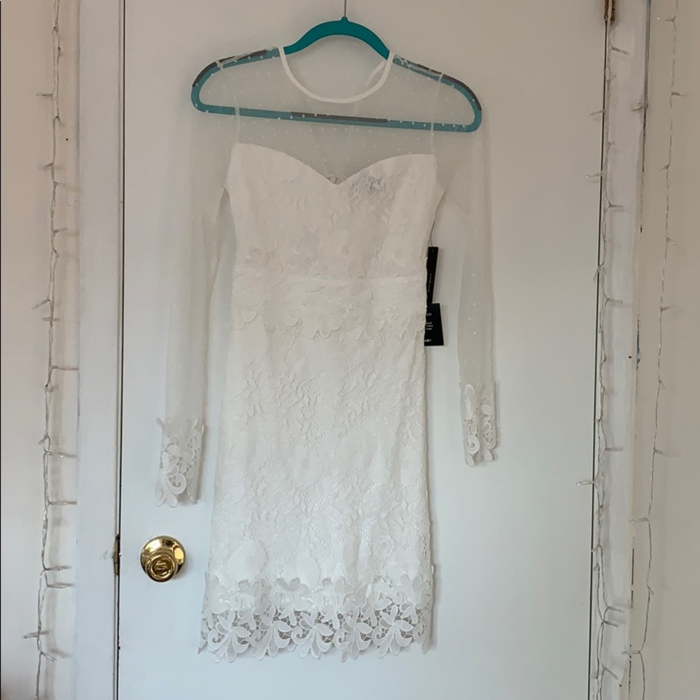 Lulus XS NWT lace cocktail dress